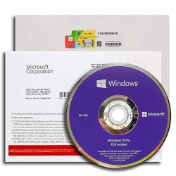 Microsoft Windows 10 Pro 64 Bit English — 1 PC lisenziyası, DSP OEI (FQC‑08929)